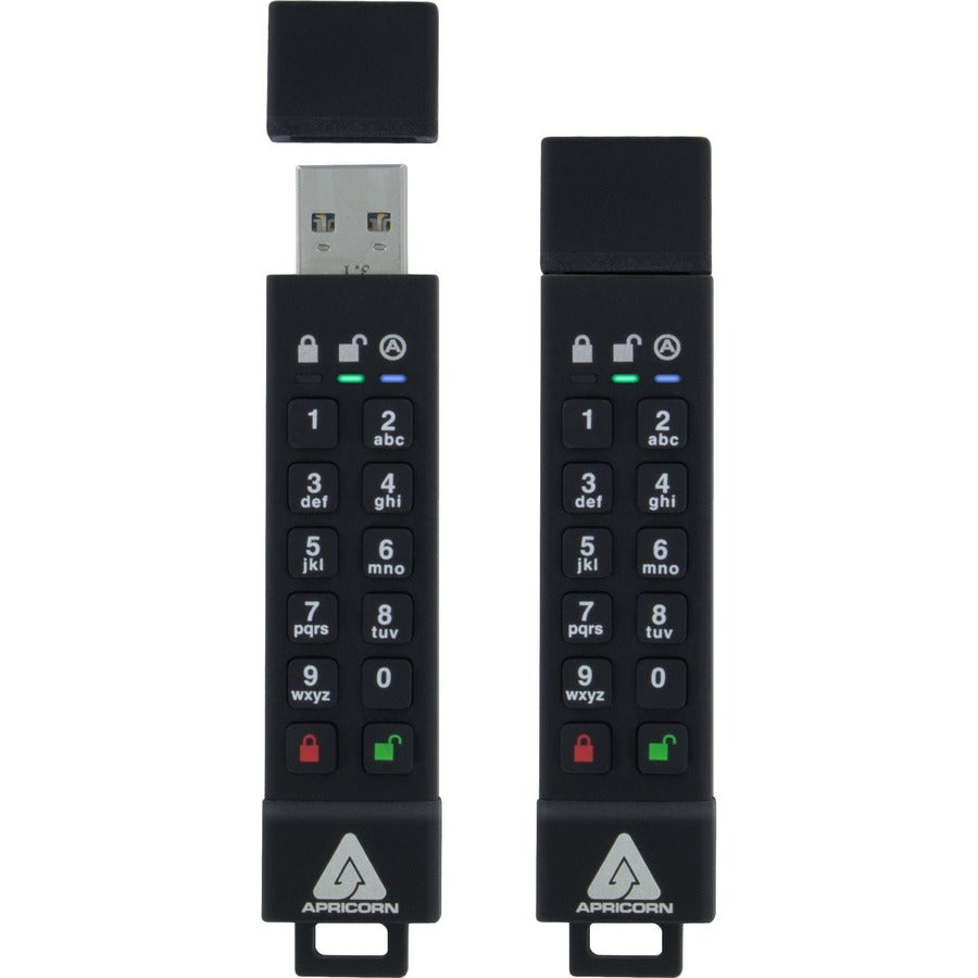 Apricorn 64GB Aegis Secure Key 3z USB 3.1 Flash Drive ASK3Z-64GB
