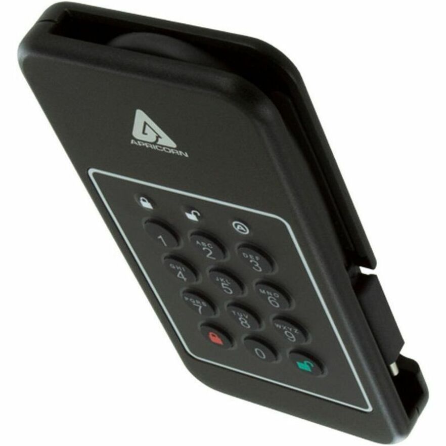 Apricorn Aegis 500 GB Portable Hard Drive - External - PCI Express NVMe - Desktop PC Devic