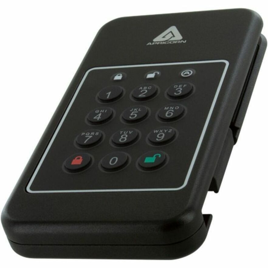 Apricorn Aegis 500 GB Portable Hard Drive - External - PCI Express NVMe - Desktop PC Devic