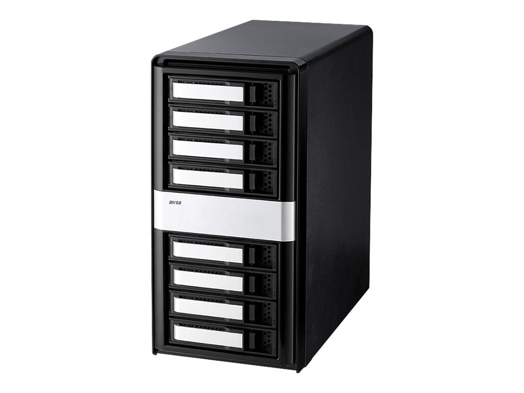 Areca ARC-4038-8 - Hard drive array - 8 bays (SATA-600 / SAS-3) - SAS 6Gb/s, SAS 12Gb/s (external)