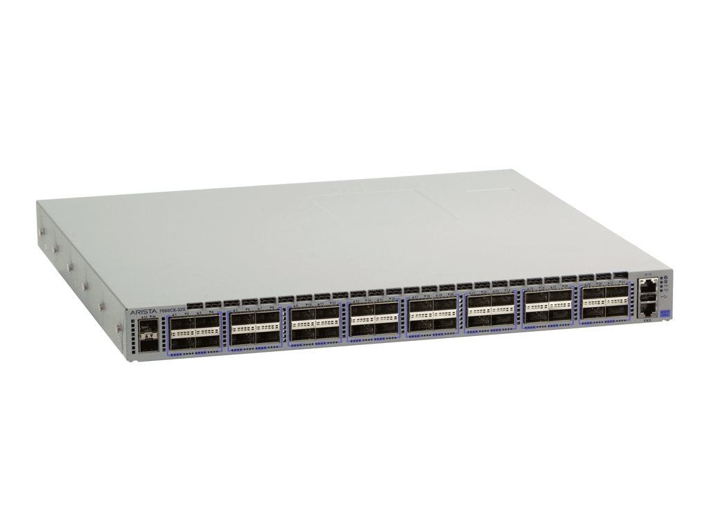 Arista 7060CX2-32S - Switch - L3 - managed - 32 x QSFP+ + 2 x SFP+ - back to front airflow - rack-mountable Q9R69A