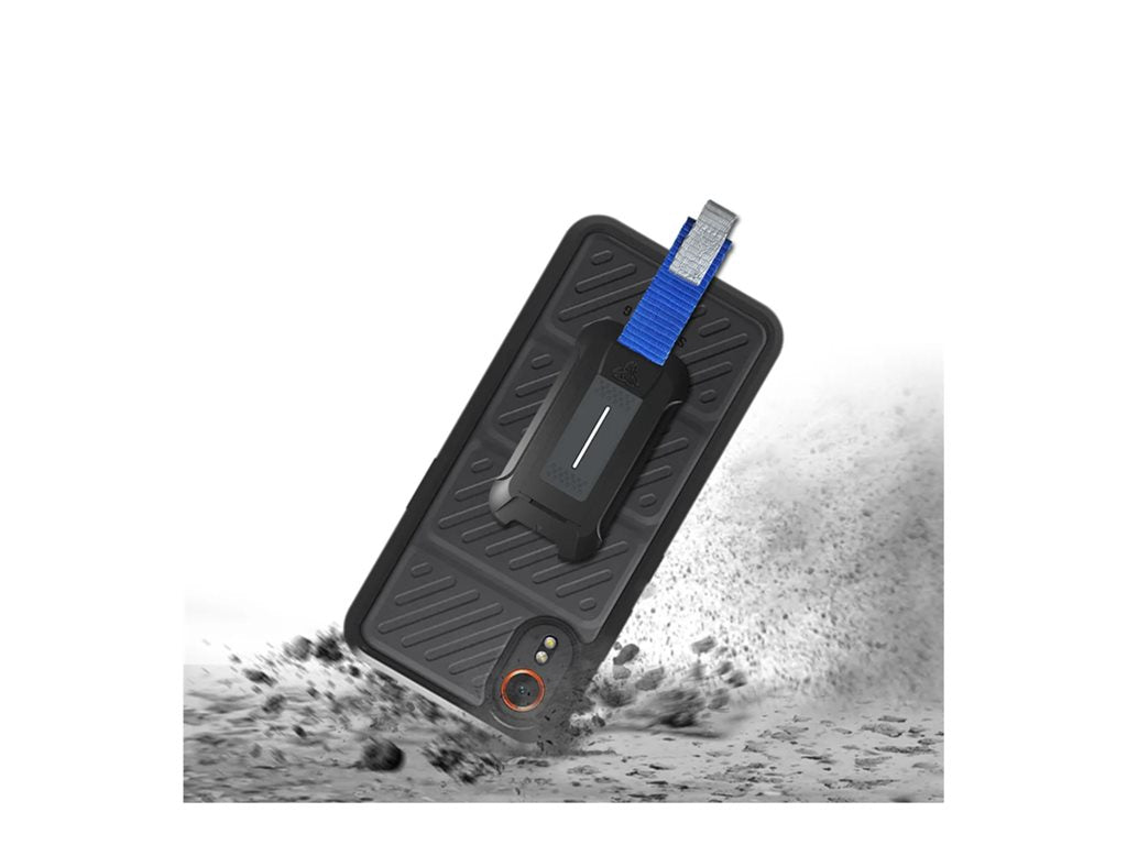 Armor-X - Back cover for cell phone - rugged - shockproof, with carabiner - thermoplastic polyurethane (TPU) - for Samsung Galaxy BX3-SS24-XC7