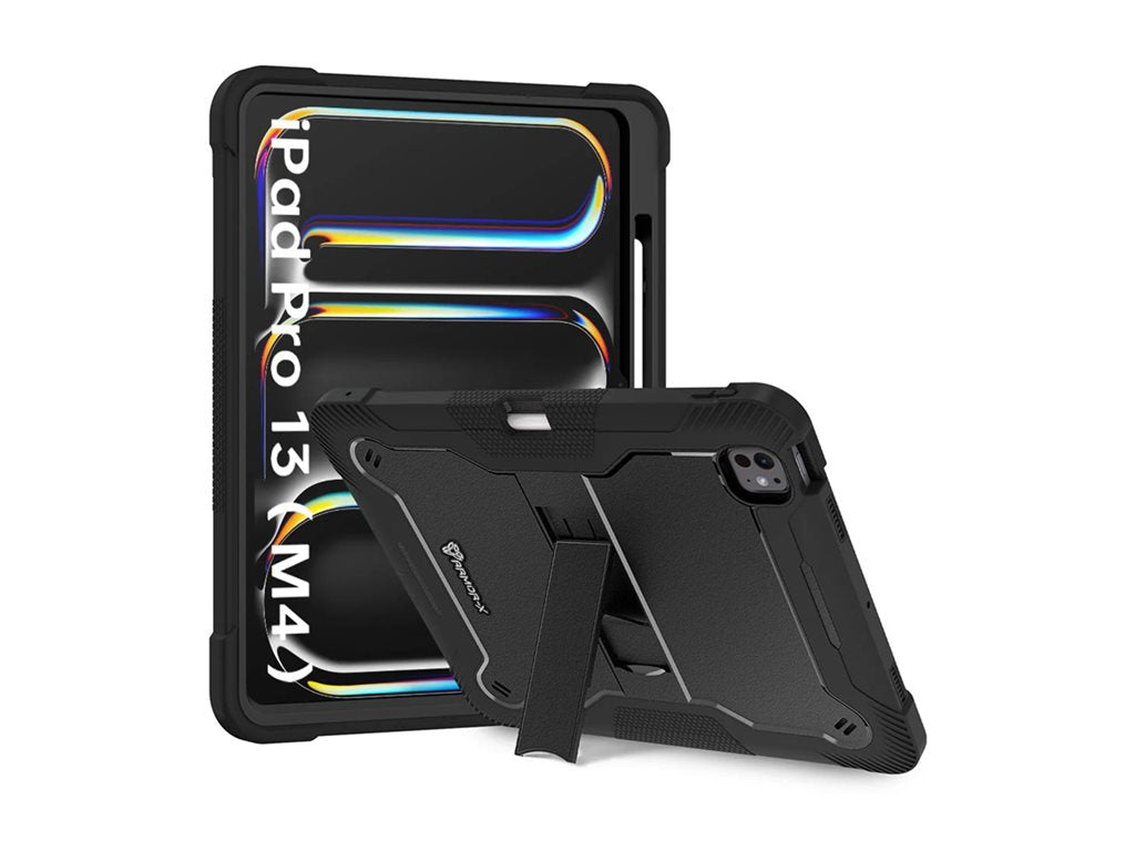 Armor-X - Back cover for tablet - rugged - thermoplastic polyurethane (TPU) - for Apple 13-inch iPad Pro (M4) VPN-IPAD-PR10