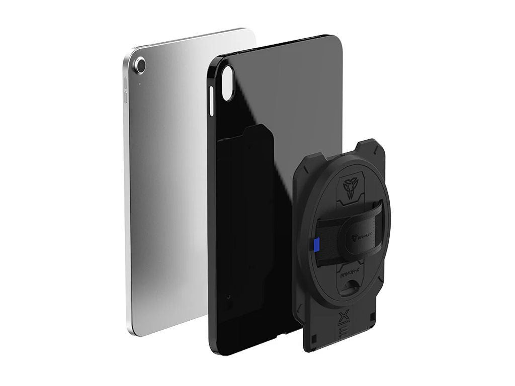 Armor-X - Back cover for tablet - shockproof, with X-DOCK - thermoplastic polyurethane (TPU) - for Lenovo Tab P12 PAN-LN-P12