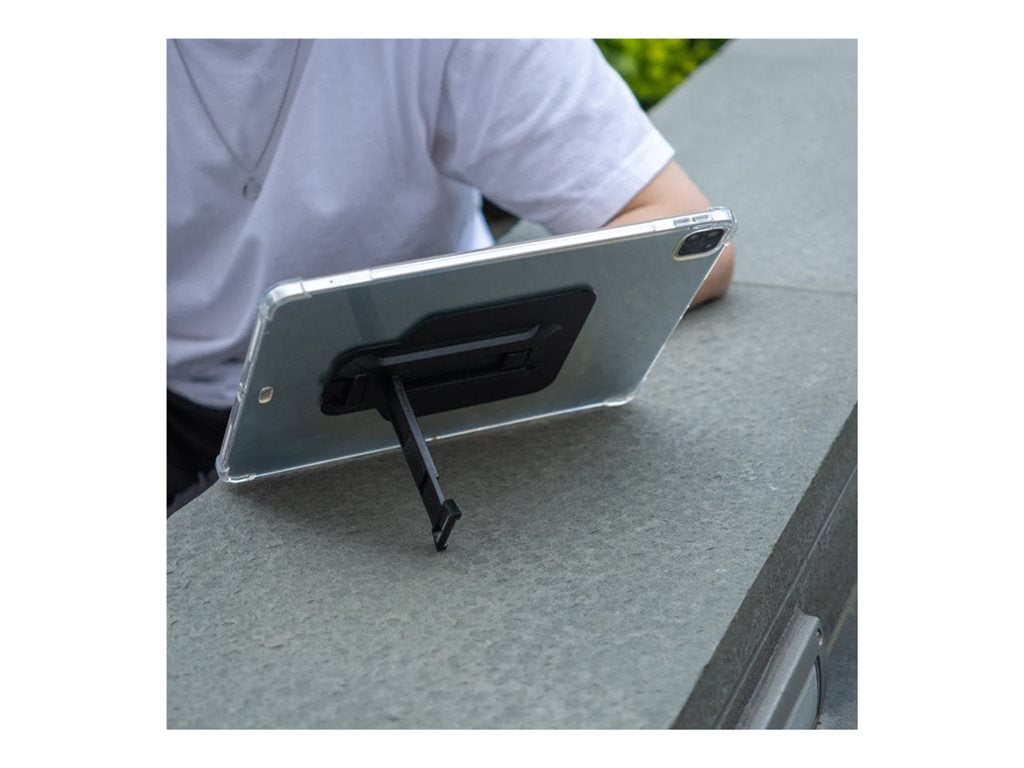 Armor-X - Back cover for tablet - with kickstand, hand strap, X-mount, 4 corner protection - thermoplastic polyurethane (TPU) ZXS-IPAD-PR10CL