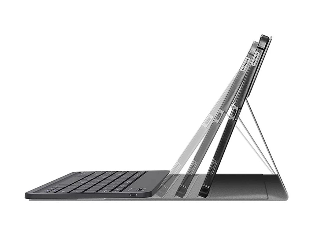Armor-X HKV-SS-X800 - Keyboard and folio case (folio cover) - detachable, PU leather - wireless HKV-SS-X800BL