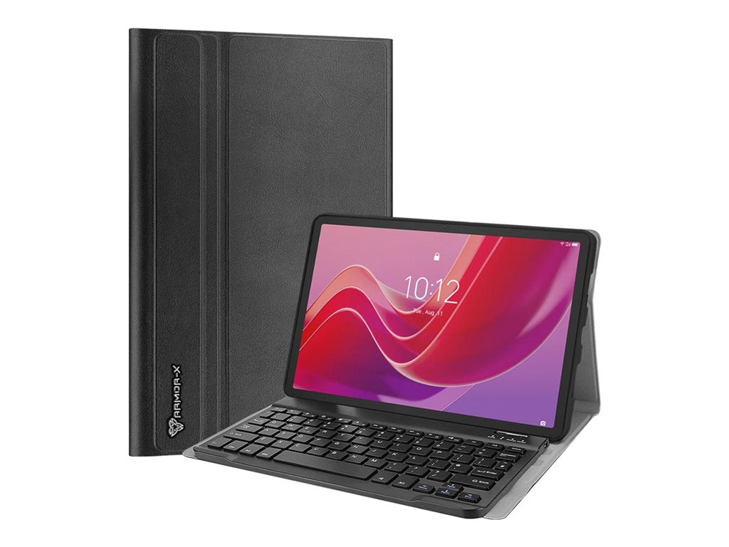 Armor-X - Keyboard and folio case (keyboard case) - detachable, PU leather - wireless HKV-LN-M11