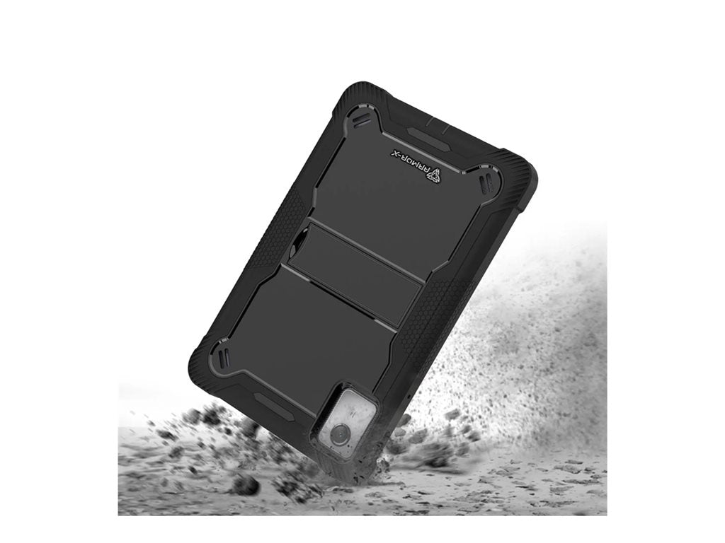 Armor-X - Protective case for tablet - rugged - with kickstand, 3 layers - silicone, plastic, polycarbonate, thermoplastic polyurethane VPN-LN-M11