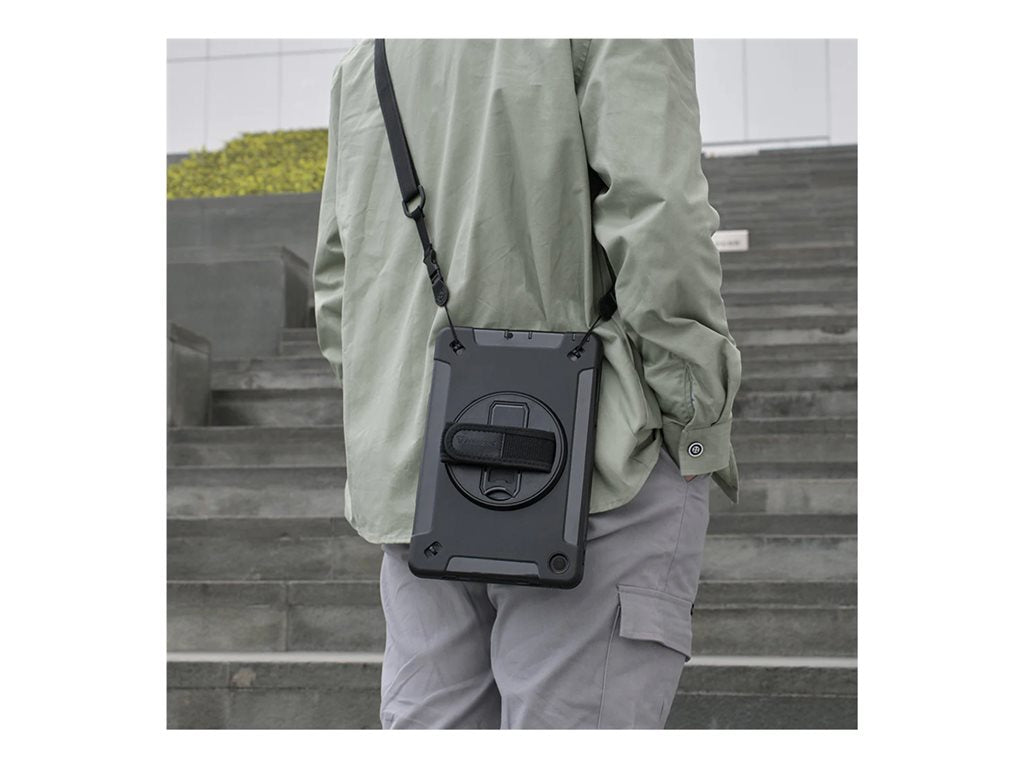 Armor-X RIN-SS-X210 - Protective case for tablet - rugged - with hand strap and kick-stand, rainproof military grade - premium