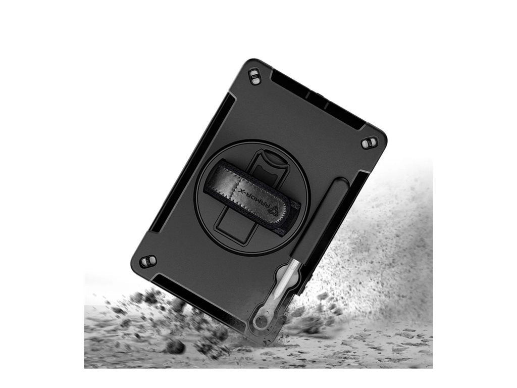 Armor-X RIN-SS-X510 - Protective case for tablet - rugged - with hand strap and kick-stand, rainproof military grade - premium