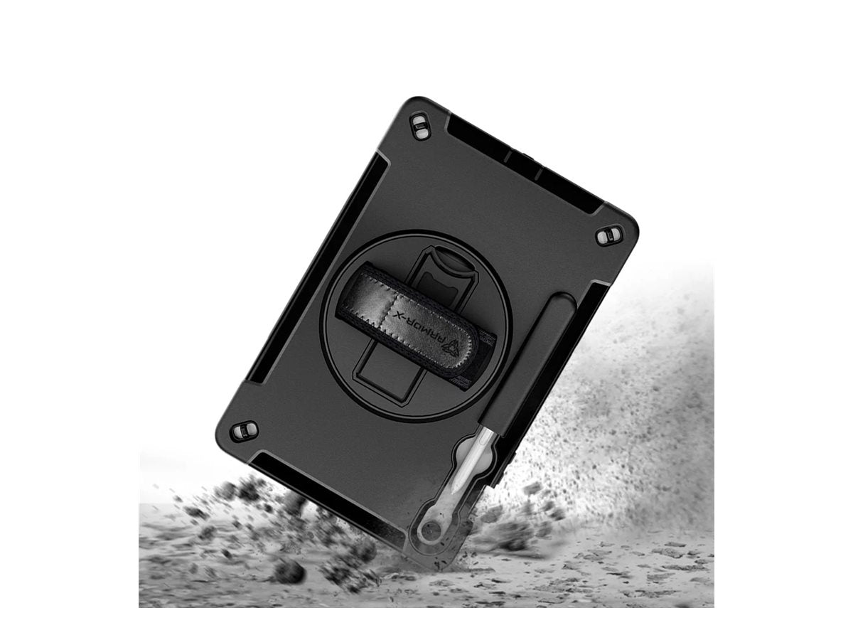 Armor-X RIN-SS-X510 - Protective case for tablet - rugged - with hand strap and kick-stand, rainproof military grade - premium