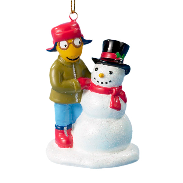 Arthur and the Snowman Ornament