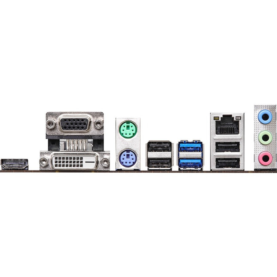 Asrock H510M-Hdv/M.2 - Motherboard - Micro Atx - Lga1200 Socket - H510 Chipset - Usb 3.2 Gen 1 - Gigabit Lan - Onboard Graphics (Cpu Required) - Hd Audio (8-Channel)