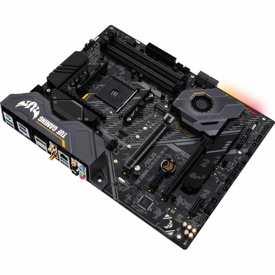 Asus Am4 Tuf Gaming X570-Plus Atx Motherboard With Pcie 4.0, Dual M.2, 12+2 With Dr. Mos Power