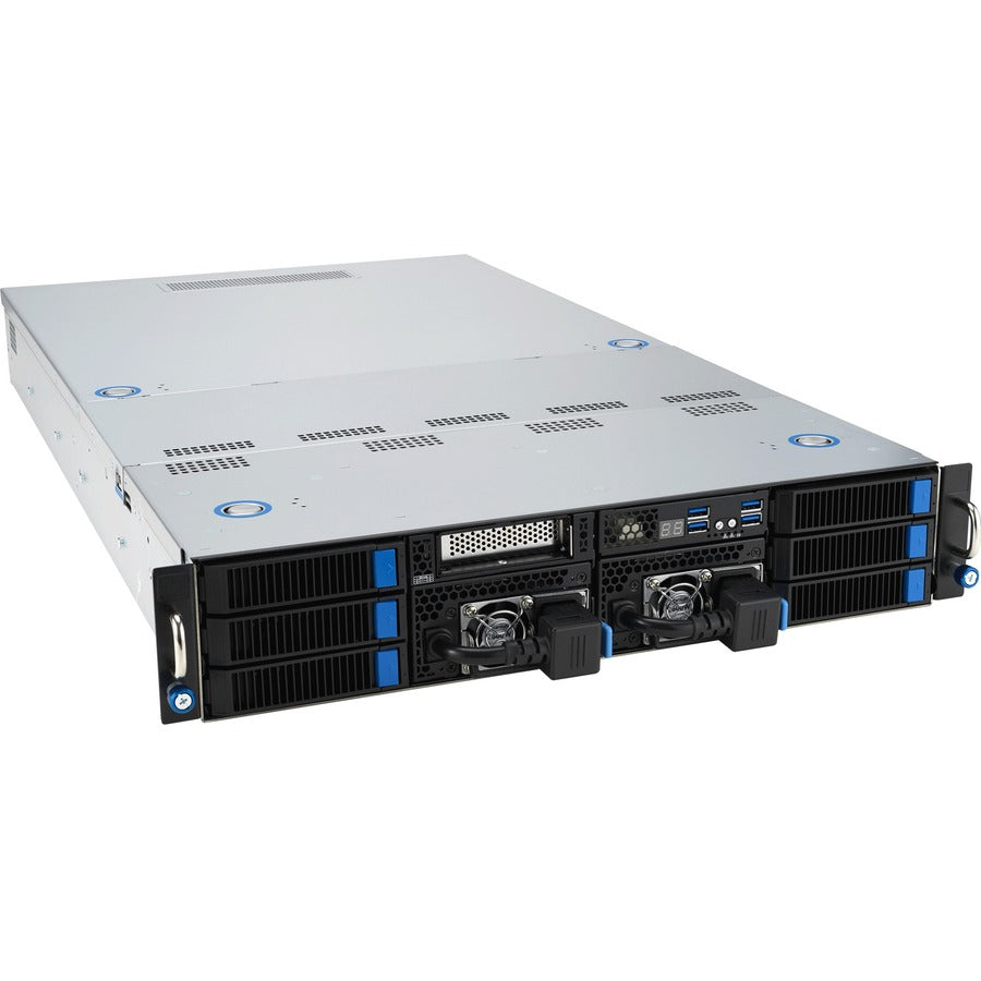 Asus Barebone System - 2U Rack-mountable - Socket SP5 LGA-6096 - 1 x Processor Support - A