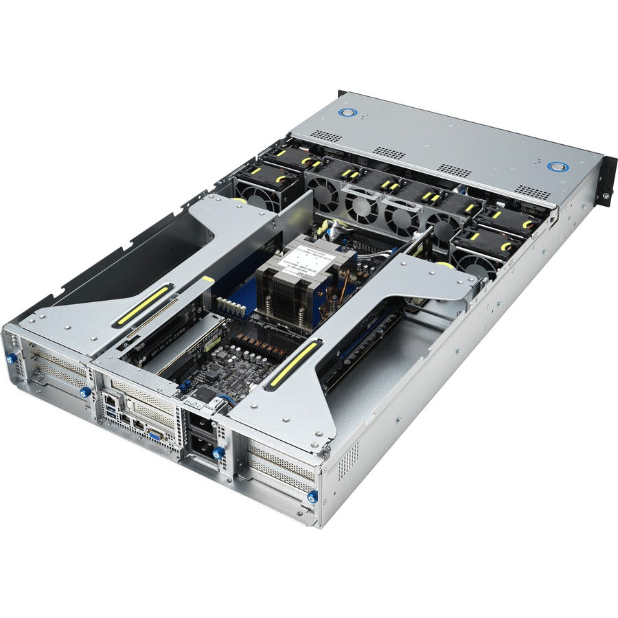 Asus Barebone System - 2U Rack-mountable - Socket SP5 LGA-6096 - 1 x Processor Support - A