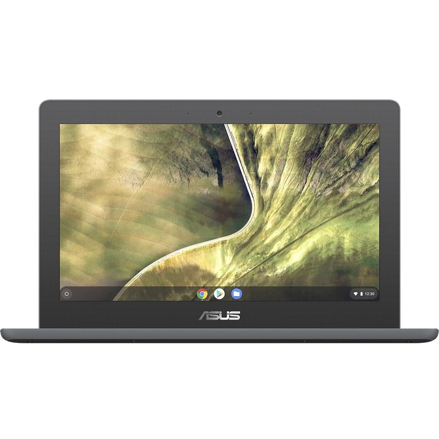 Asus Chromebook C204 C204MA-YZ02-GR 11.6 Rugged Chromebook - HD - Intel Celeron N4020 - 4 GB - 32 GB Flash Memory - Dark Gray