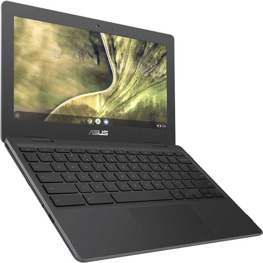 Asus Chromebook C204 C204MA-YZ02-GR 11.6 Rugged Chromebook - HD - Intel Celeron N4020 - 4 GB - 32 GB Flash Memory - Dark Gray