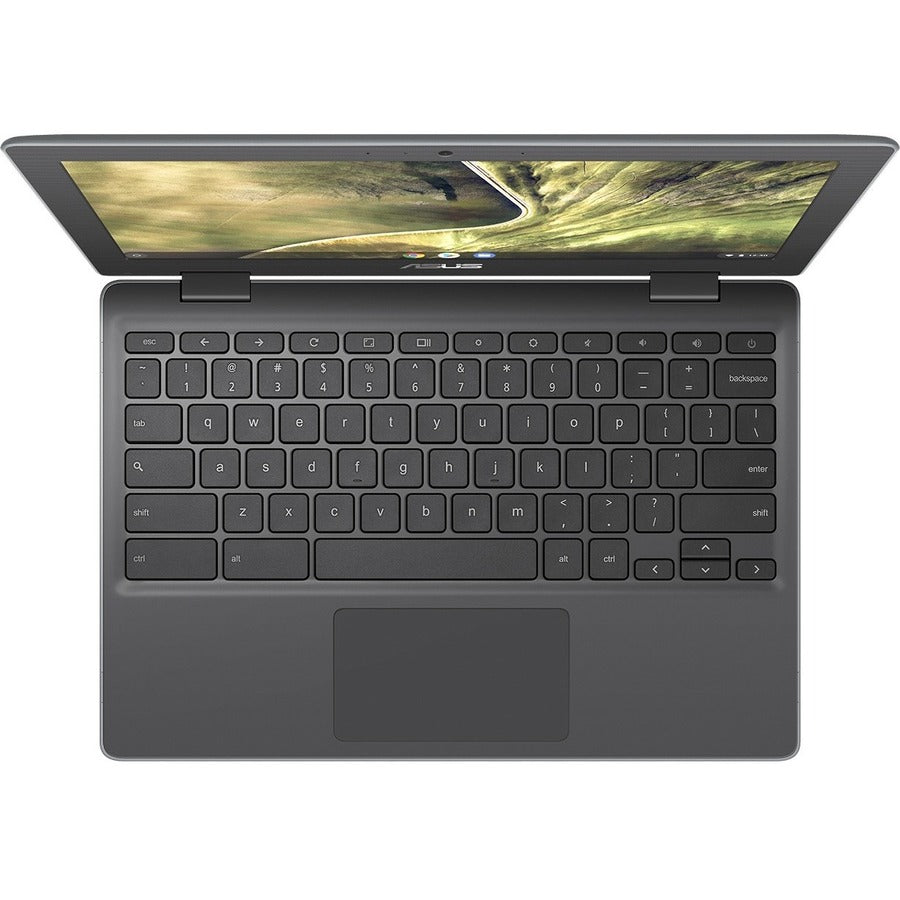 Asus Chromebook C204 C204MA-YZ02-GR 11.6 Rugged Chromebook - HD - Intel Celeron N4020 - 4 GB - 32 GB Flash Memory - Dark Gray