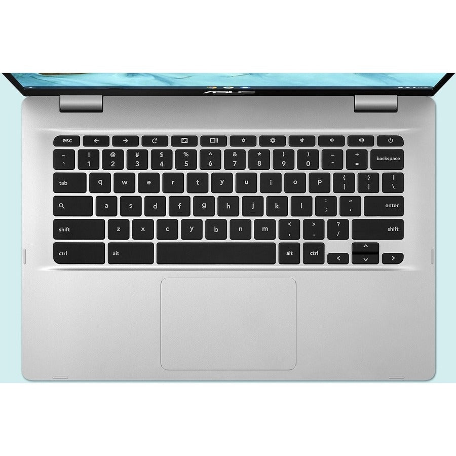 Asus Chromebook C424 C424MA-WH44F 14 Chromebook - Full HD - Intel Celeron N4020 - 4 GB - 64 GB Flash Memory - Silver"