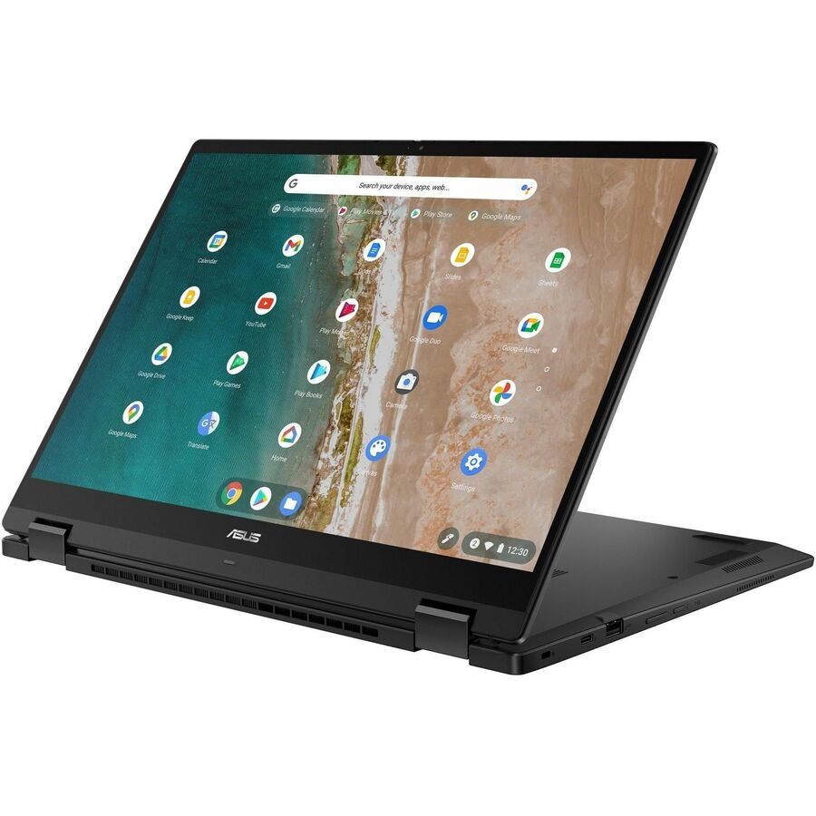 Asus Chromebook Flip CX5 CX5601FBA-YZ568T-S 16" Touchscreen Convertible 2 in 1 Chromebook - WUXGA - 1920 x 1200 - Intel Core i5 12th Gen i5-1235U Deca-core (10 Core) 1.30 GHz - 16 GB Total RAM - 16 GB On-board Memory - 128 GB SSD - Mineral Gray