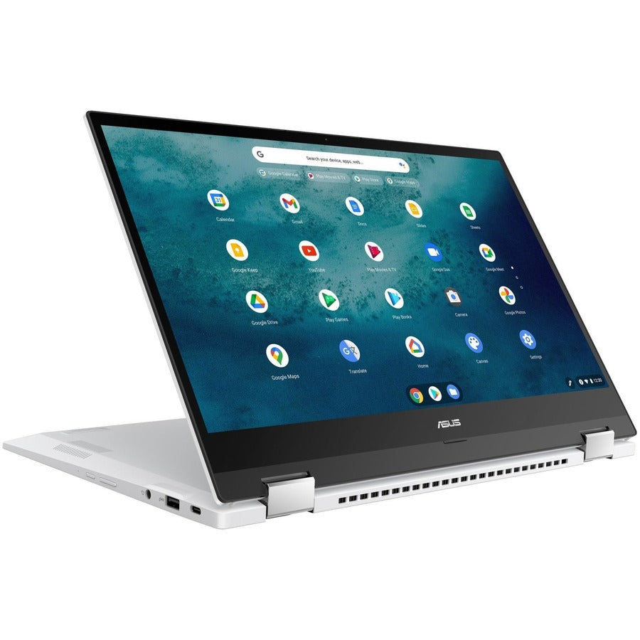 Asus Chromebook Flip CX5500 CX5500FEA-YZ568T 15.6 Touchscreen Convertible Chromebook - Full HD - Intel Core i5 11th Gen i5-1135G7 - 16 GB - 128 GB SSD - Immersive White"