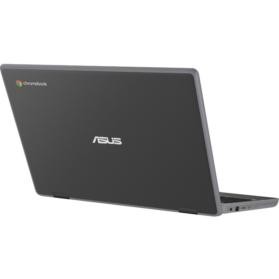 Asus Chromebook Flip Cr1 Cr1100Fka-Yz182T 11.6" Touchscreen Rugged Convertible 2 In 1 Chromebook - Hd - 1366 X 768 - Intel Celeron N5100 Quad-Core (4 Core) 1.10 Ghz - 8 Gb Total Ram - 32 Gb Flash Memory - Dark Gray