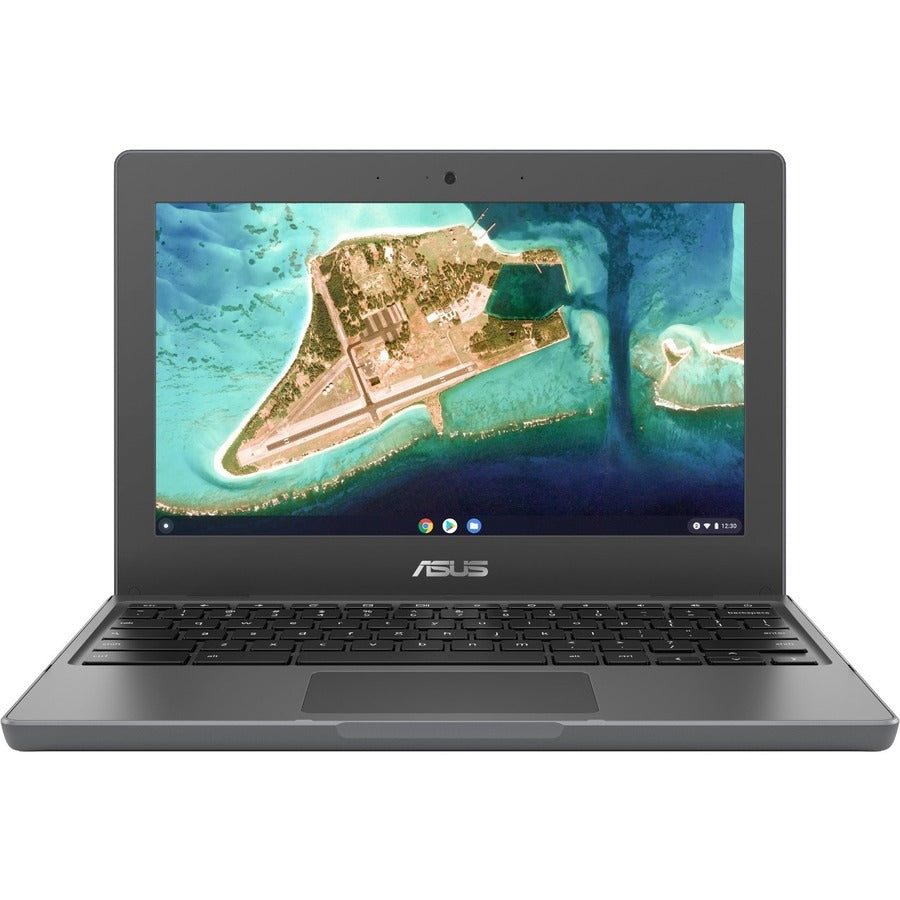 Asus Chromebook Flip Cr1 Cr1100Fka-Yz182T 11.6" Touchscreen Rugged Convertible 2 In 1 Chromebook - Hd - 1366 X 768 - Intel Celeron N5100 Quad-Core (4 Core) 1.10 Ghz - 8 Gb Total Ram - 32 Gb Flash Memory - Dark Gray