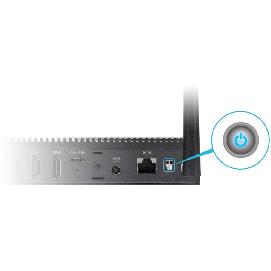 Asus Chromebox CHROMEBOX4-F5050U Desktop Computer - Intel Core i5 10th Gen i5-10210U - 8 GB - 256 GB SSD - Gun Metal