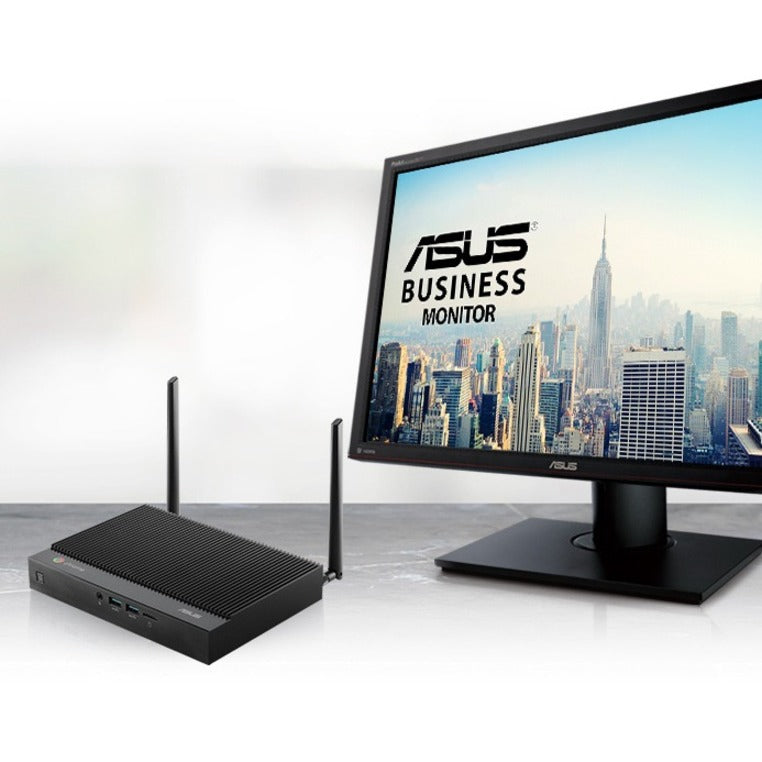 Asus Chromebox CHROMEBOX4-F5050U Desktop Computer - Intel Core i5 10th Gen i5-10210U - 8 GB - 256 GB SSD - Gun Metal