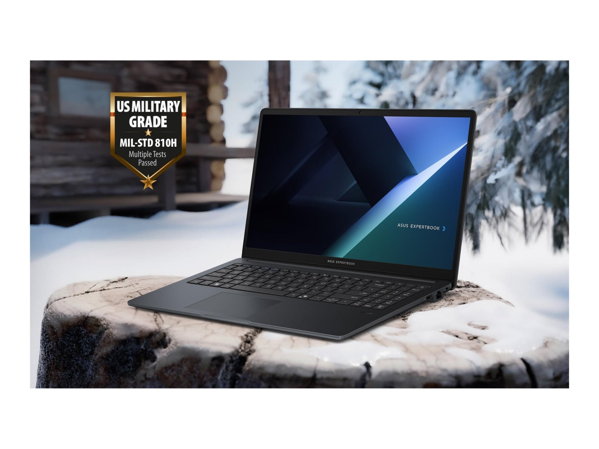 Asus ExpertBook 15.6" FHD Non-Touch Laptop R5-7535U 8GB 256GB Win11 Pro Academic