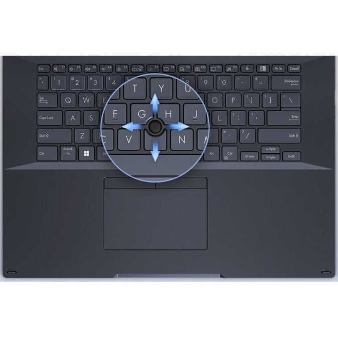 Asus ExpertBook B2 Flip B2402F B2402FBA-XS74T 14 Touchscreen Convertible Notebook - Full HD - Intel Core i7 12th Gen i7-1260P - 16 GB - 512 GB SSD - Star Black"