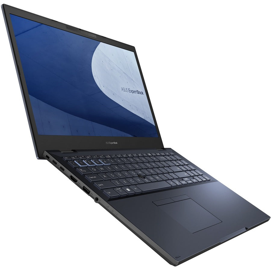 Asus Expertbook B2 B2502C B2502Cba-Xs74 15.6" Notebook - Full Hd - 1920 X 1080 - Intel Core I7 12Th Gen I7-1260P Dodeca-Core (12 Core) 2.10 Ghz - 16 Gb Total Ram - 512 Gb Ssd - Star Black