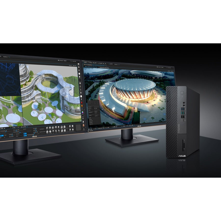 Asus Expertcenter D700Sd-Xh504 Desktop Computer - Intel Core I5 12Th Gen I5-12400 Hexa-Core (6 Core) 2.50 Ghz - 16 Gb Ram Ddr4 Sdram - 512 Gb M.2 Pci Express Nvme Ssd - Small Form Factor - Black