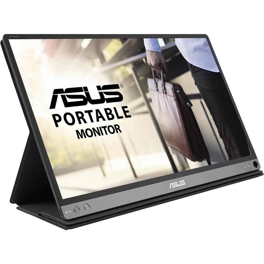 Asus Mb16Ac 15.6 Inch 800:1 5Ms Full Hd Ips Usb Type-C Portable Eye Care Monitor (Silver+Black)