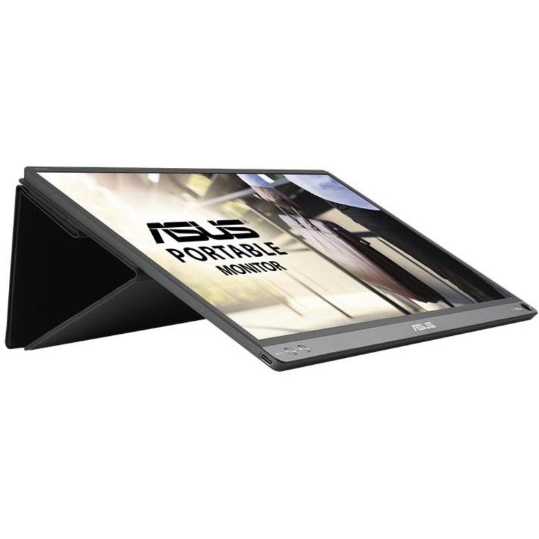 Asus Mb16Ac 15.6 Inch 800:1 5Ms Full Hd Ips Usb Type-C Portable Eye Care Monitor (Silver+Black)
