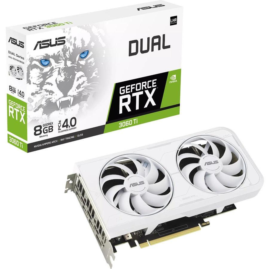 Asus NVIDIA GeForce RTX 3060 TI Graphic Card - 8 GB GDDR6X DURTX3060TIO8GD6XWHT