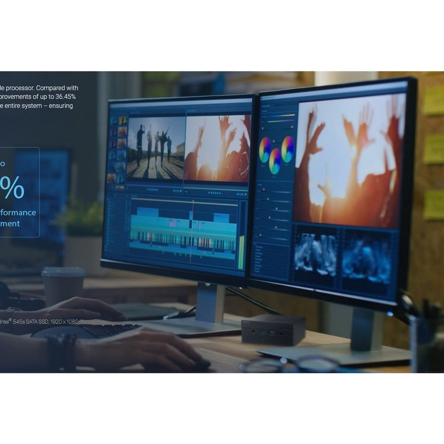 Asus Pn41-Bbf5000Atl Barebone System - Mini Pc - Intel Celeron 11Th Gen N5100 Quad-Core (4 Core)