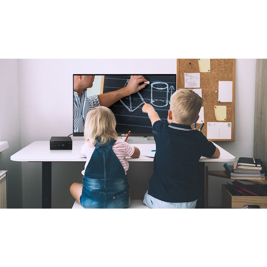 Asus Pn41-S1-Sysf441Pxfd Desktop Computer - Intel Celeron N4500 1.10 Ghz - 4 Gb Ram Ddr4 Sdram - 128 Gb M.2 Pci Express Nvme 3.0 Ssd - Mini Pc - Black