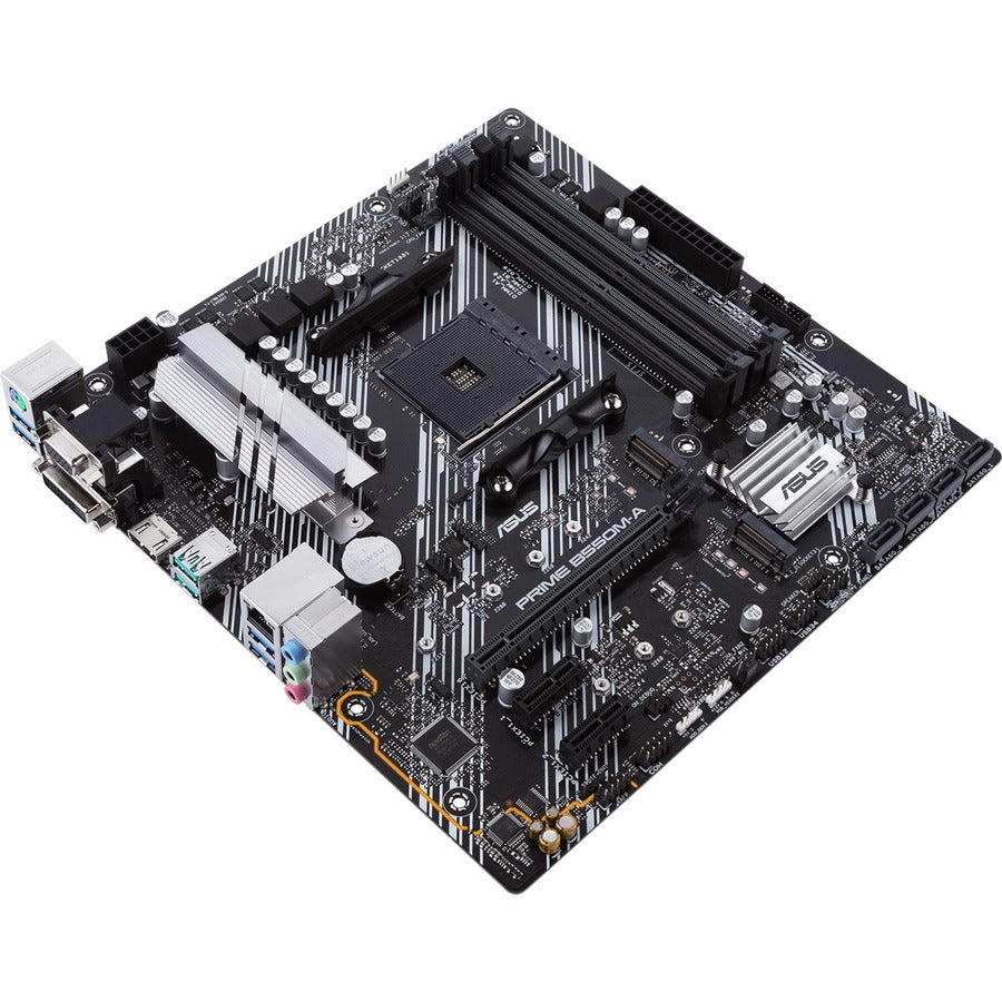 Asus Prime B550M-A/CSM Desktop Motherboard - AMD B550 Chipset - Socket AM4 - Micro ATX