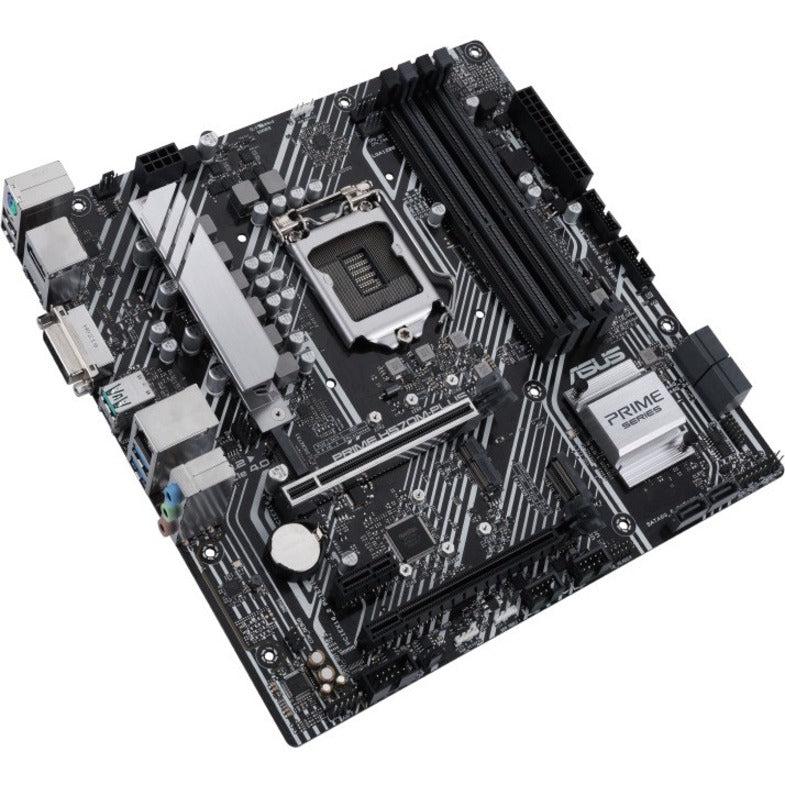 Asus Prime H570M-PLUS/CSM Desktop Motherboard - Intel H570 Chipset - Socket LGA-1200 - Intel Optane Memory Ready - Micro ATX