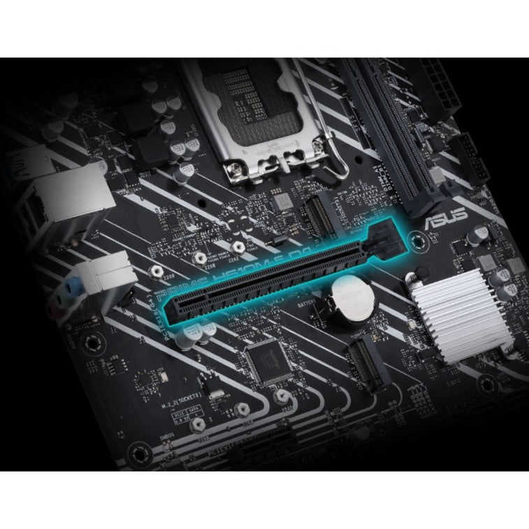 Asus Prime H610M-E D4-CSM Desktop Motherboard - Intel H610 Chipset - Socket LGA-1700 - Pen