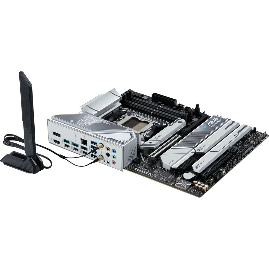 Asus Prime X670E-PRO WIFI Desktop Motherboard - AMD X670 Chipset - Socket AM5 - ATX PRIMEX670E-PROWIFI