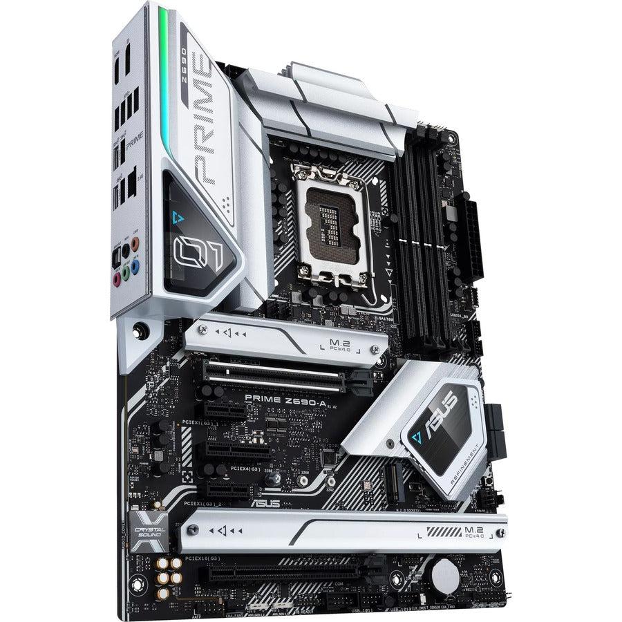 Asus Prime Z690-A Desktop Motherboard - Intel Z690 Chipset - Socket LGA-1700 - Intel Optane Memory Ready - ATX