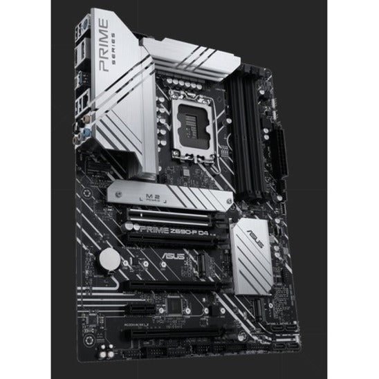 Asus Prime Z690-P D4 Desktop Motherboard - Intel Z690 Chipset - Socket LGA-1700 - Intel Optane Memory Ready - ATX