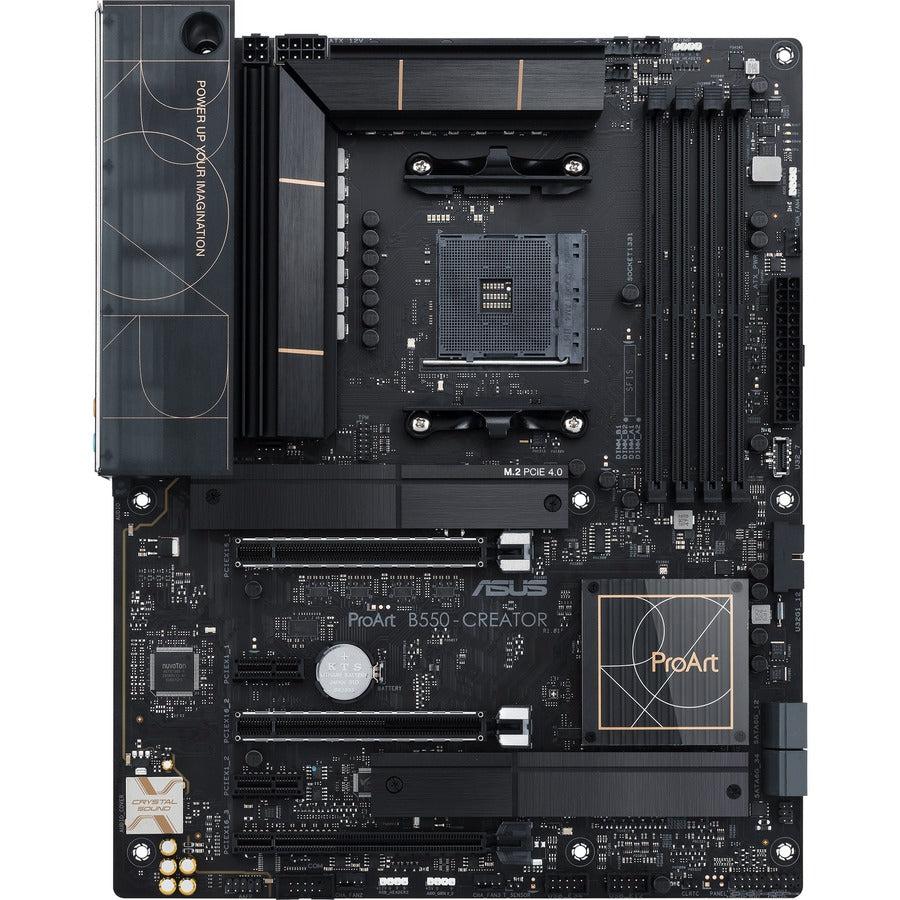 Asus ProArt B550-CREATOR Desktop Motherboard - AMD B550 Chipset - Socket AM4 - ATX PROARTB550-CREATOR