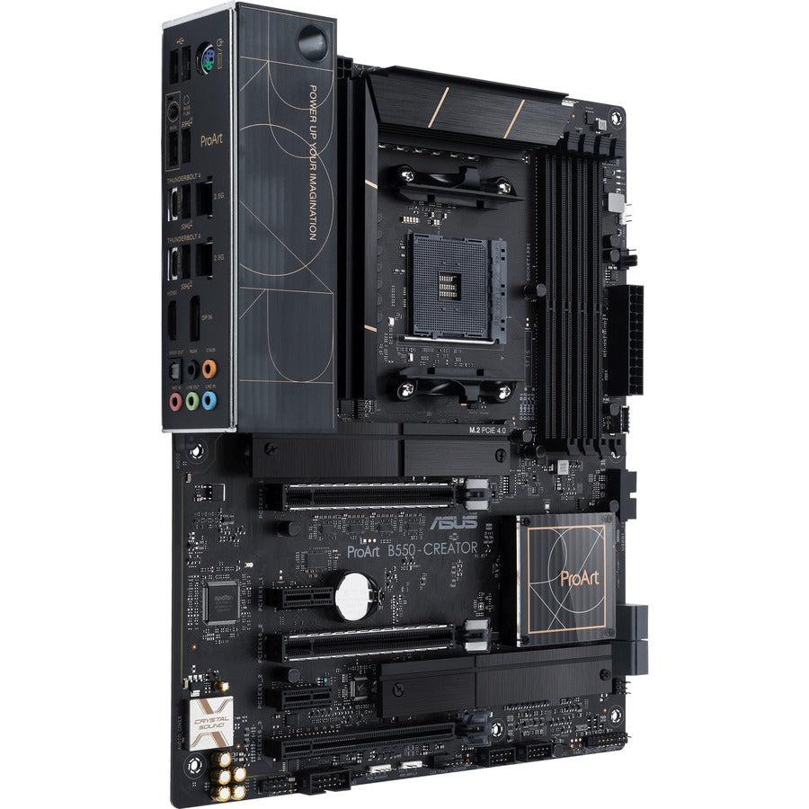 Asus ProArt B550-CREATOR Desktop Motherboard - AMD B550 Chipset - Socket AM4 - ATX PROARTB550-CREATOR