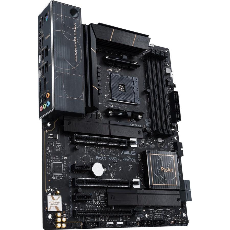Asus ProArt B550-CREATOR Desktop Motherboard - AMD B550 Chipset - Socket AM4 - ATX PROARTB550-CREATOR