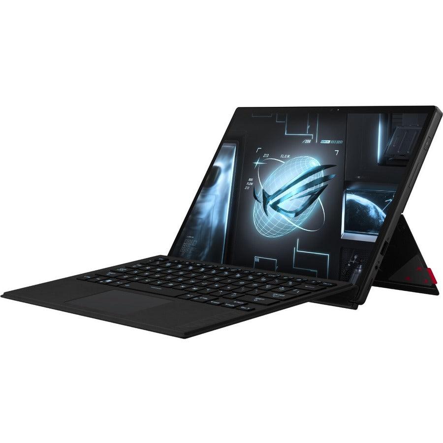 Asus ROG Flow Z13 GZ301 GZ301ZE-XS94-B 13.4" Touchscreen Detachable 2 in 1 Gaming Notebook - WQUXGA - 3840 x 2400 - Intel Core i9 12th Gen i9-12900H Tetradeca-core (14 Core) 2.50 GHz - 16 GB Total RAM - 16 GB On-board Memory - 1 TB SSD - Black
