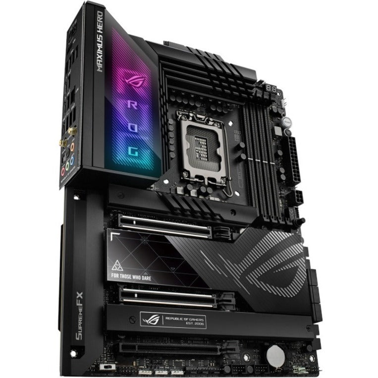 Asus ROG Maximus Z790 Hero Maximus Z790 Hero Gaming Desktop Motherboard - Intel Z790 Chipset - Socket LGA-1700 - ATX